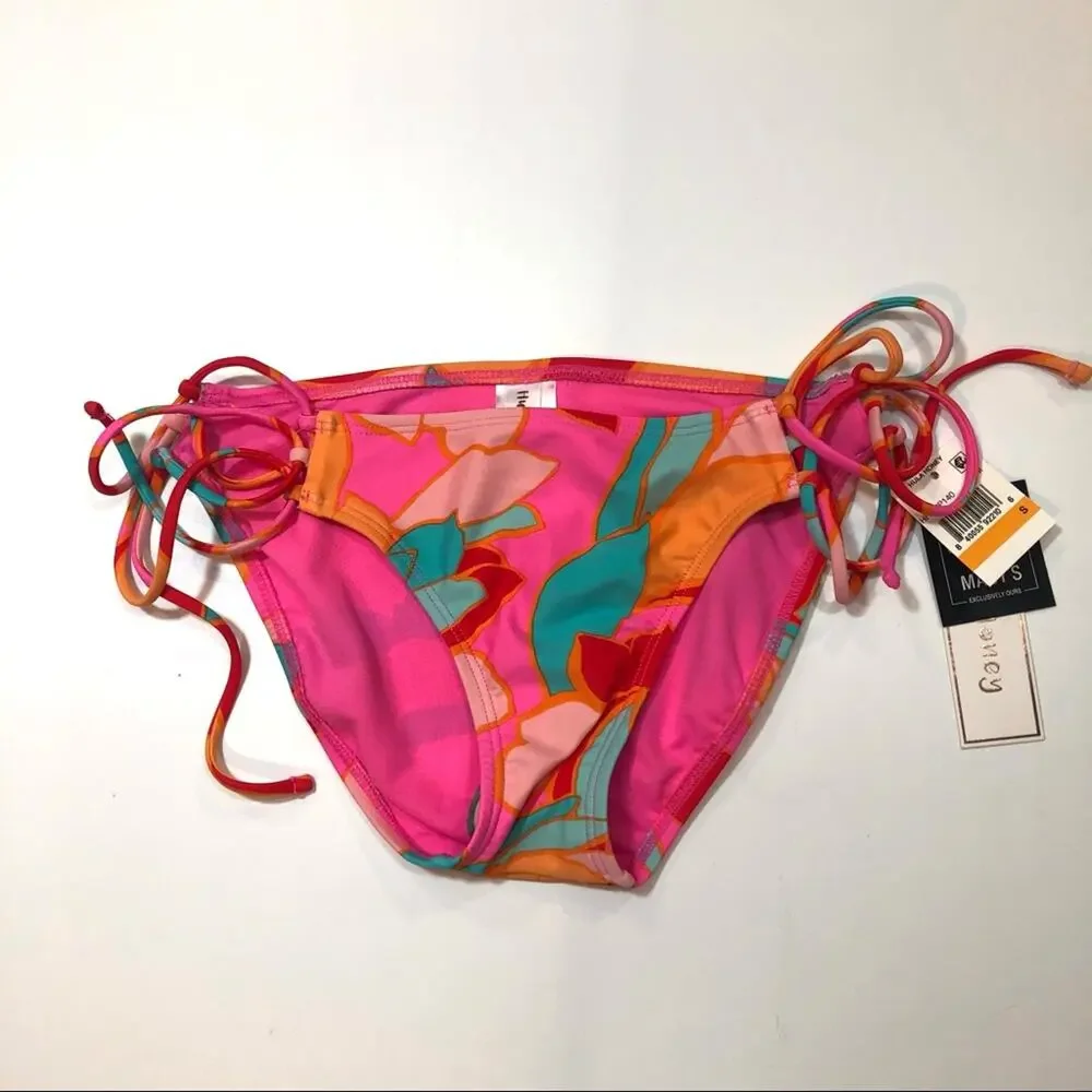 Hula Honey RED MULTI Bikini swim Bottom